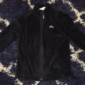 The north face women’s black zip up size medium